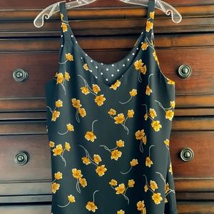 WHBM Reversible Sunflower Cami - Medium